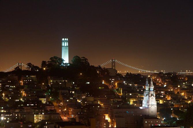 2-Day San Francisco Hop on Hop off Bus Tour + Bonus Night Tour - The bonus night tour: Raphael, Treasure Island, and getting that sunset photo