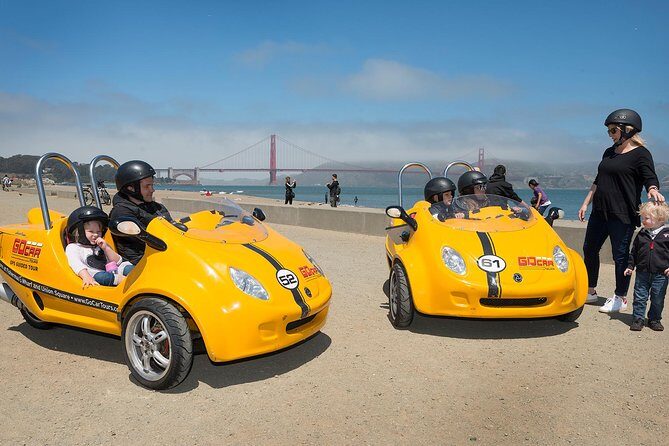 2HR Golden Gate Bridge and Lombard Loop GoCar Tour - What 2 hours really means when you’re driving (and stopping)