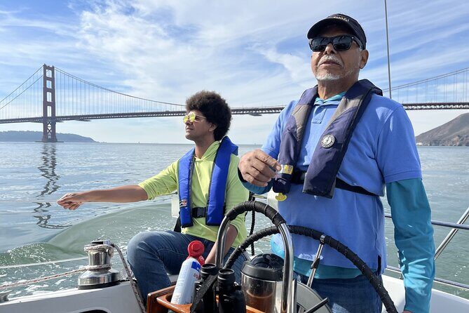2hr. INTERACTIVE Sailing Experience on San Francisco Bay - The “maybe Bay Bridge” timing: why it changes your whole afternoon
