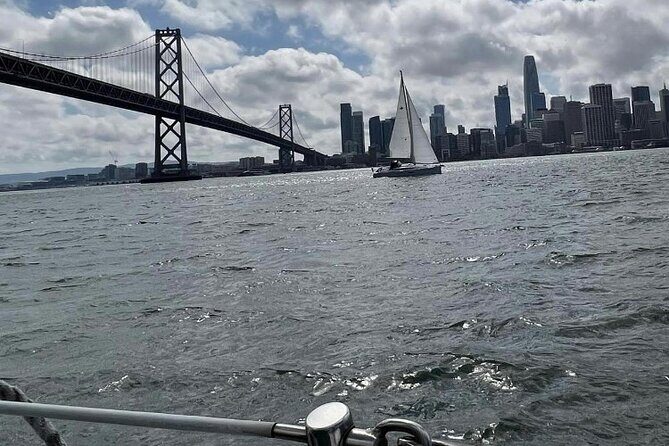 2hr. INTERACTIVE Sailing Experience on San Francisco Bay - Angel Island and Tiburon on the way back: scenery with breathing room