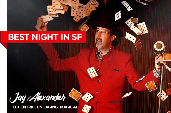 A Magical Night with the San Francisco Mentalist: Jay Alexander - Food and drinks in the lounge: what’s available and how to time it