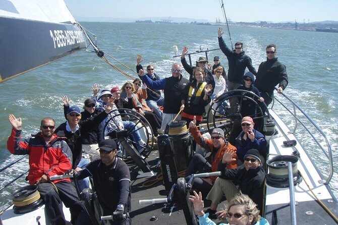 America's Cup Day Sailing Adventure on San Francisco Bay - Pier 39 to the Golden Gate: How the Sail Plan Flows