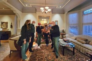 Blue Painted Lady House Tour - Interior Guided Tour by Owner - Stairs, seating, and who this tour suits best