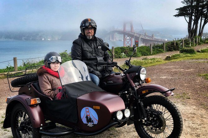 Classic Sidecar Tour of San Francisco - Golden Gate Bridge: the ride + the viewpoint photos