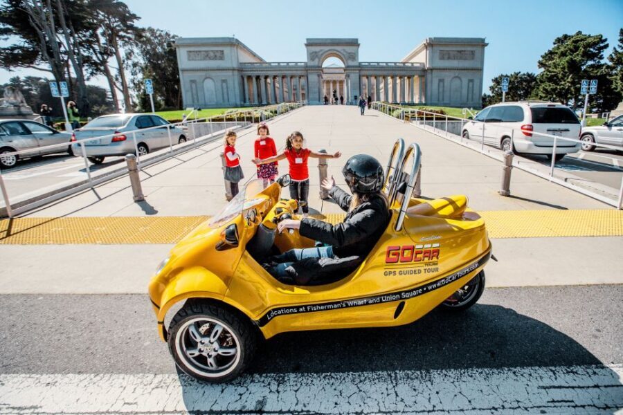 GoCar 3-Hour Tour of San Francisco's Parks and Beaches - Starting at 431 Beach St: what to bring and how the day kicks off