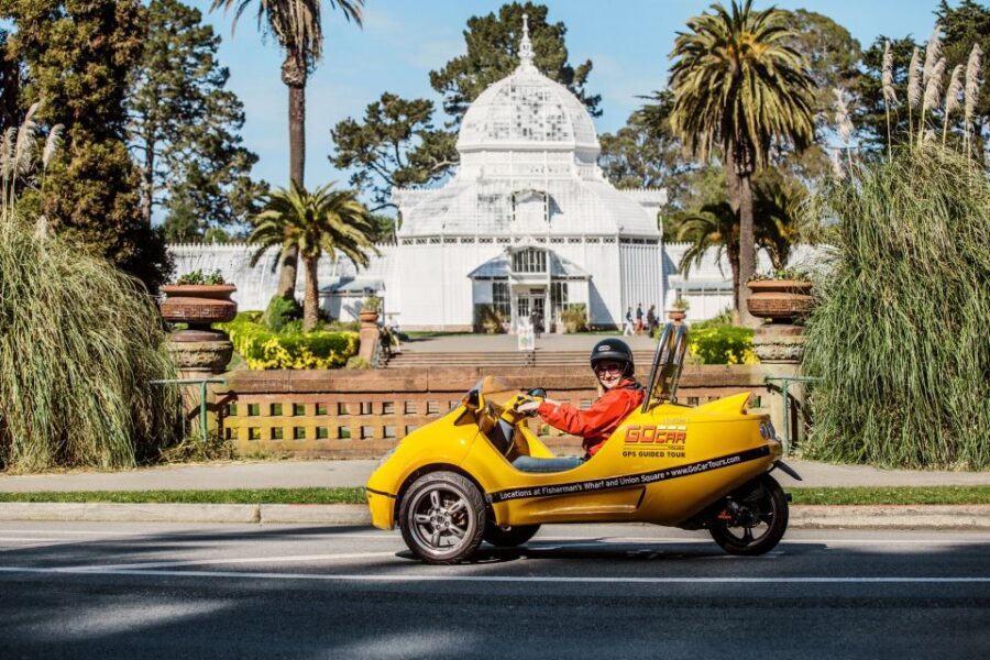GoCar 3-Hour Tour of San Francisco's Parks and Beaches - Japanese Tea Garden and Golden Gate Park: time that actually covers the highlights
