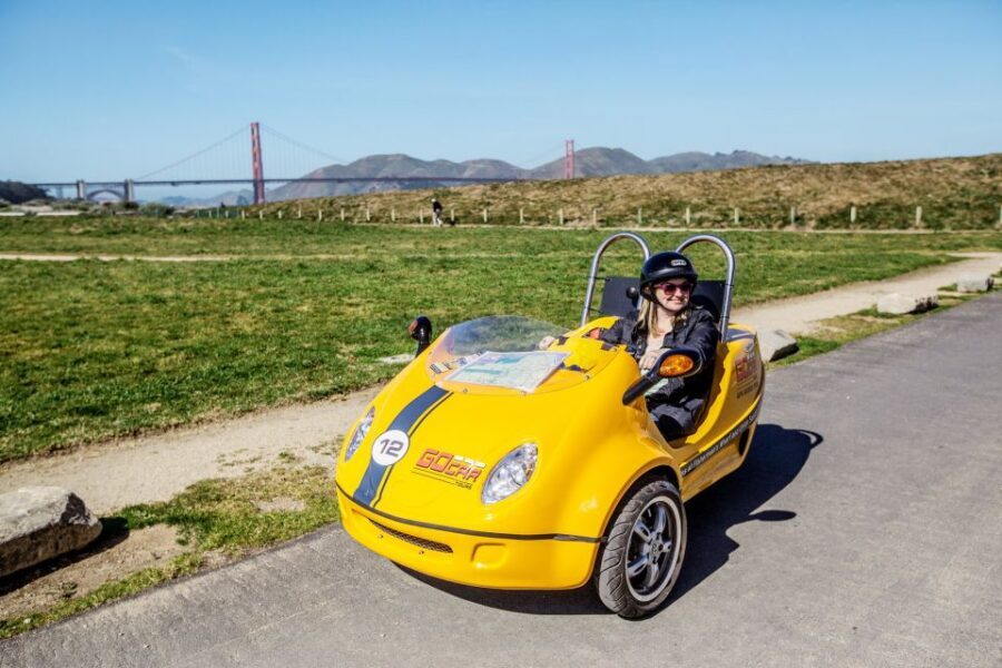 GoCar 3-Hour Tour of San Francisco's Parks and Beaches - Lombard Street and the return loop to 431 Beach St