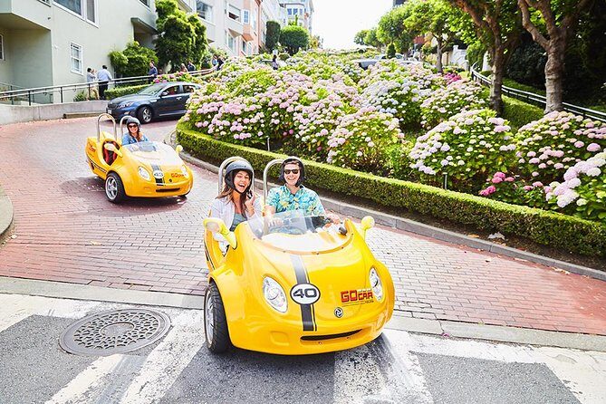 GoCar San Francisco Tour - Stop-by-Stop: Palace of Fine Arts, Fort Point, Lombard Street