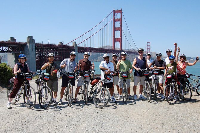 Golden Gate Bridge Guided Bicycle or E-Bike Tour from San Francisco to Sausalito - Past Palace of Fine Arts and Crissy Field: where the route feels relaxed and scenic