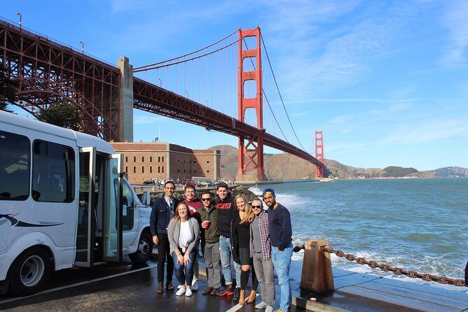 Golden Gate Bridge Muir Woods Sausalito with Optional Alcatraz - Pacific Heights, Billionaire’s Row, and Fort Point for Golden Gate photos