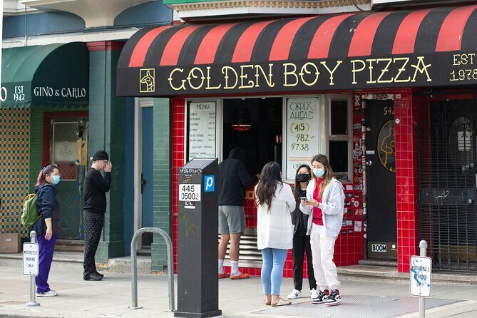 North Beach Food & History Walking Tour - Small Group - Starting at 916 Kearny St: The Columbus Tower and Zoetrope Connection