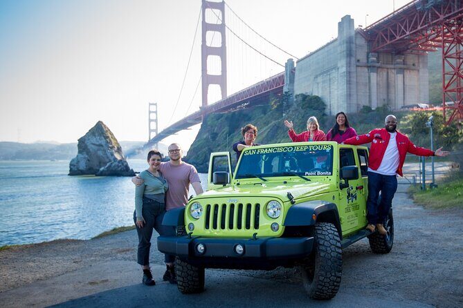 Private San Francisco Open-Air Jeep Tour (3 Hours, Max 6) - The 3-hour route: stop by stop, what to expect