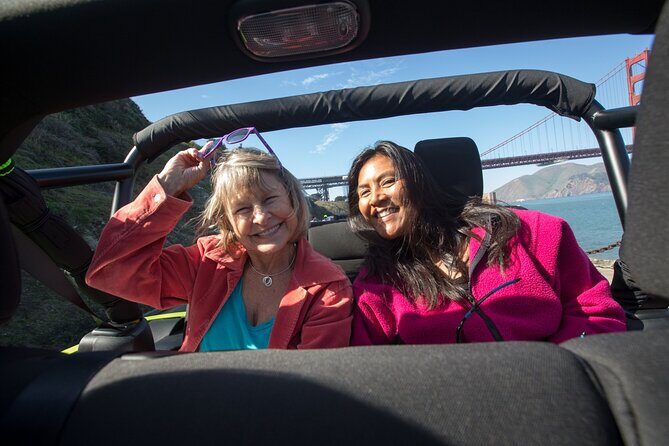 Private San Francisco Open-Air Jeep Tour (3 Hours, Max 6) - Golden Gate Bridge photo strategy: how to make fog work for you
