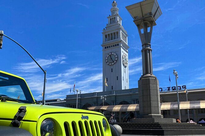 Private San Francisco Open-Air Jeep Tour (3 Hours, Max 6) - Quick logistics you should plan around