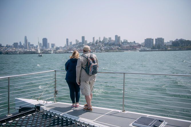 San Francisco Bay Sailing Cruise - The route: skyline, Alcatraz, and a Golden Gate Bridge sail-under