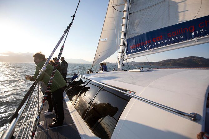 San Francisco Bay Sunset Catamaran Cruise - Sausalito waterfront glimpses and the relaxed cruise rhythm