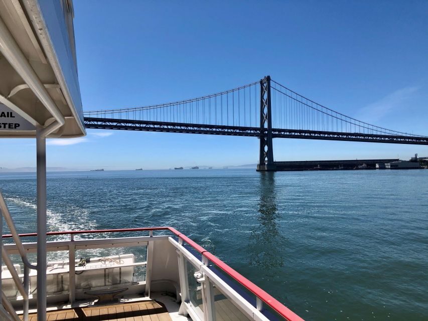 San Francisco: Bridge to Bridge Cruise (90-minutes) - Headphone audio and onboard narration: how to get the most out of it