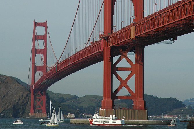 San Francisco Bridge-to-Bridge Cruise (90 Minutes) - Coit Tower, Transamerica Pyramid, and Palace of Fine Arts: city icons from water level
