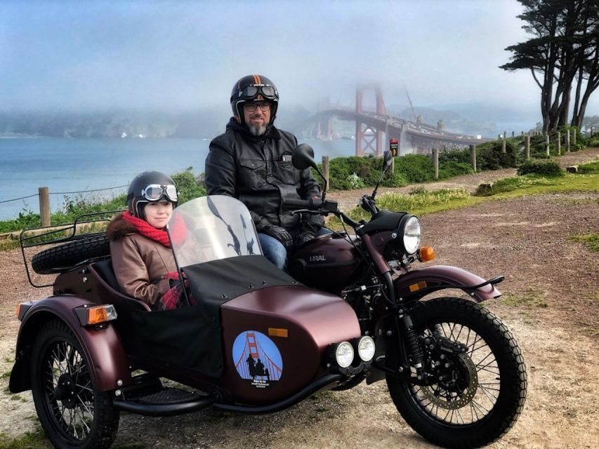 San Francisco: City Sunset Tour by Vintage Sidecar - Fisherman’s Wharf as a bonus photo-and-souvenir moment