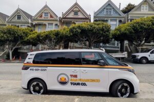 San Francisco City Tour in EV Volkswagen Van - Route at a glance: how the day stays logical