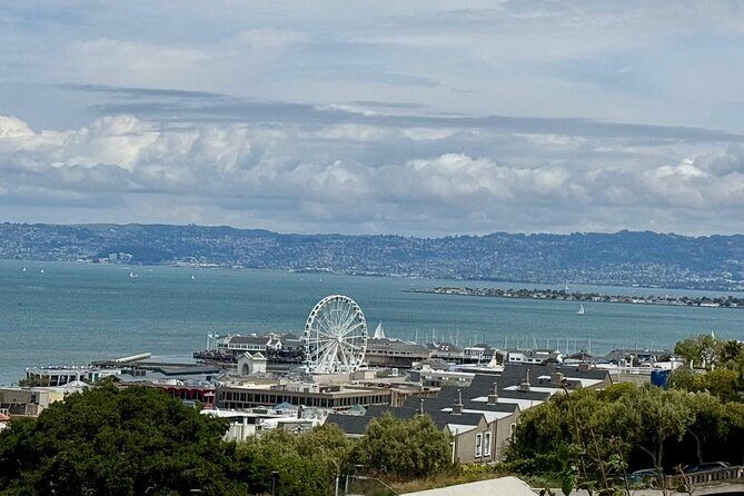 San Francisco City Tour in EV Volkswagen Van - Ocean Beach: the long shoreline break