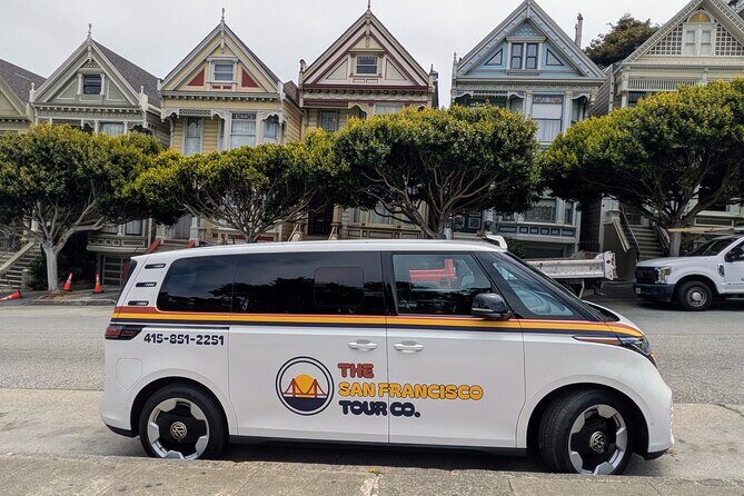 San Francisco City Tour in EV Volkswagen Van - Route at a glance: how the day stays logical