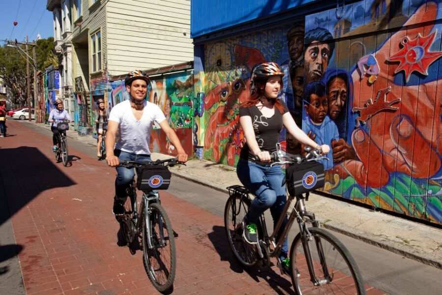 San Francisco: Discover the City's Hidden Gems E-Bike Tour - E-bike comfort and safety: the stuff that keeps it fun