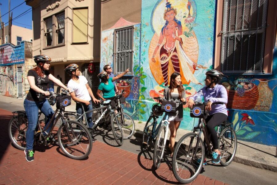 San Francisco: Discover the City's Hidden Gems E-Bike Tour - Painted Ladies, Civic Center, and Polk Gulch: architecture and activism on the same day