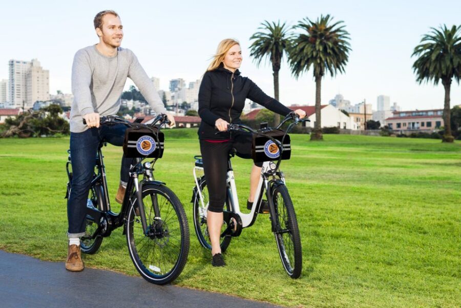 San Francisco: Explore at Your Own Pace All Day on E-Bike - Golden Gate Bridge plans: wind, effort, and where Crissy Field fits in