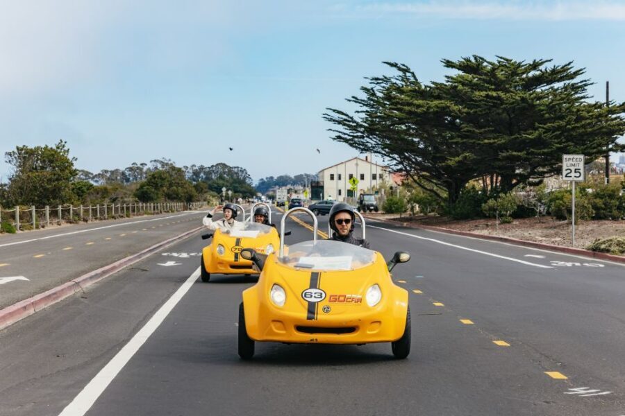San Francisco: Golden Gate Bridge and Lombard GoCar Tour - Driving comfort and safety: simple controls, real coastal wind