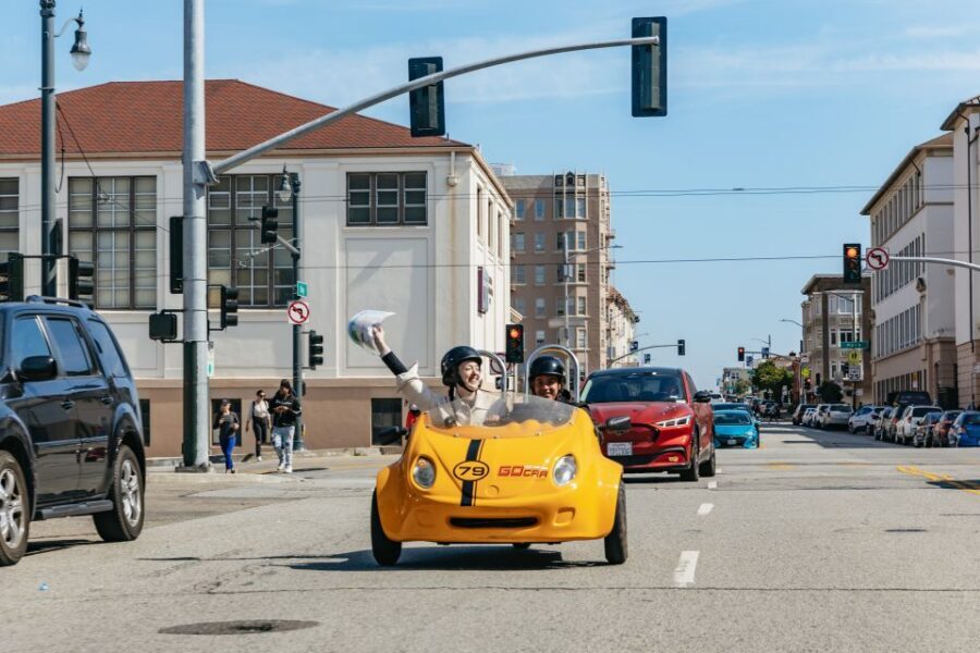 San Francisco: Golden Gate Bridge and Lombard GoCar Tour - Language and navigation: GPS in multiple tongues, staff help when needed