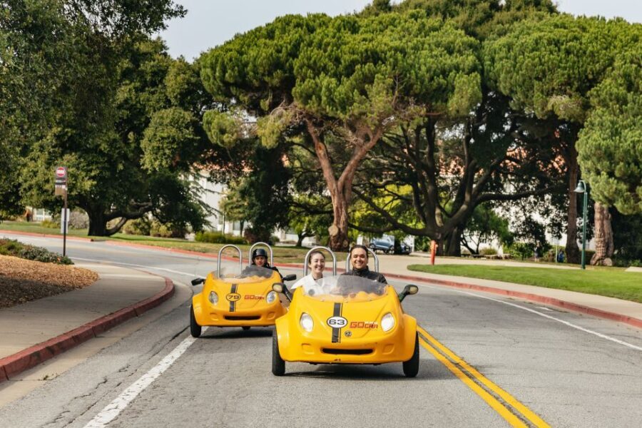 San Francisco: Golden Gate Bridge and Lombard GoCar Tour - Starting at 431 Beach St: helmets, safety briefing, and a quick start