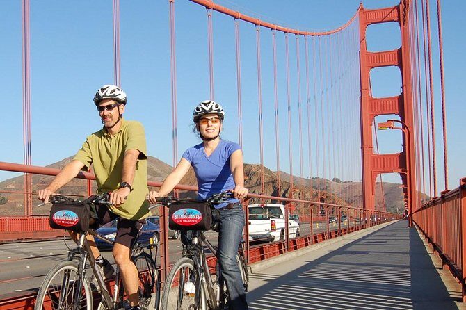 San Francisco Golden Gate Bridge Bike or Electric Bike Rental - The route that makes the day feel doable: Bay paths to Fort Point