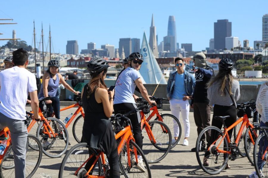 San Francisco: Golden Gate Bridge Guided Bike or eBike Tour - Fisherman’s Wharf, Ghirardelli Square, and Hyde Street Pier: The Easy-to-Love Warm-Up