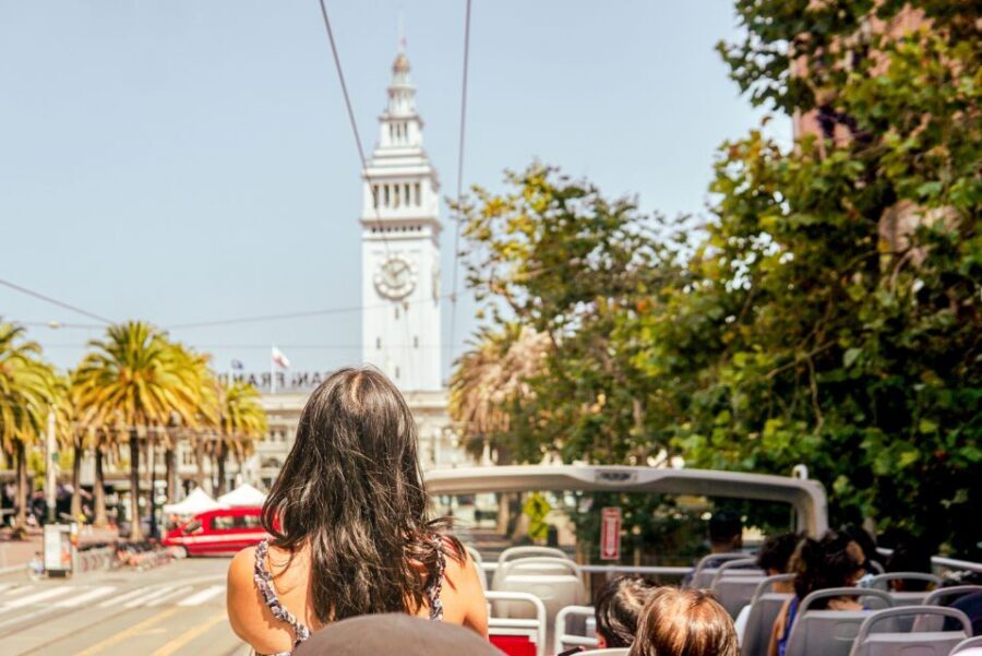 San Francisco: Hop-On Hop-Off Open-top Sightseeing Tour - Palace of Fine Arts, Marina District, and Lombard Street: scenic SF in sequence