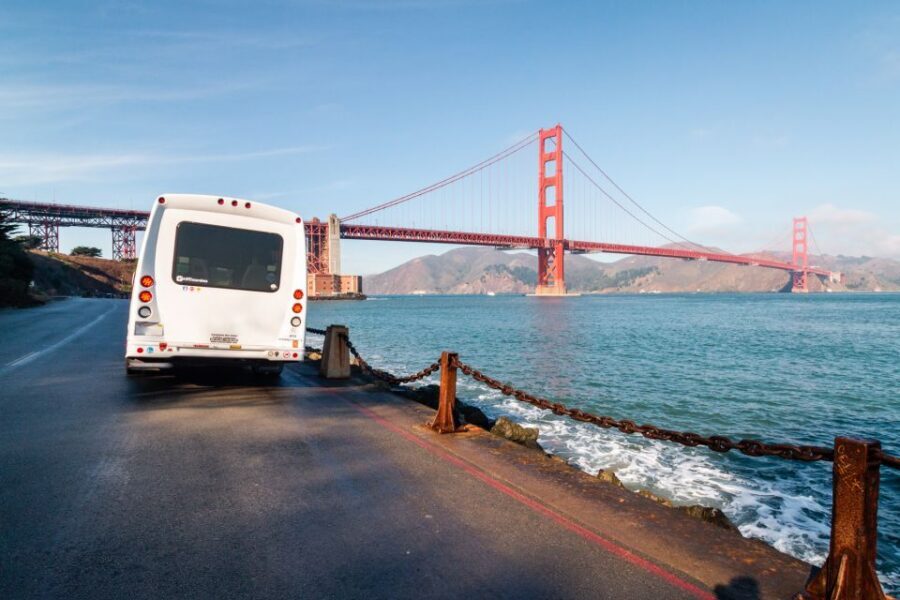 San Francisco: Muir Woods, San Francisco and Sausalito Tour - Golden Gate Bridge timing and the Palace of Fine Arts moment