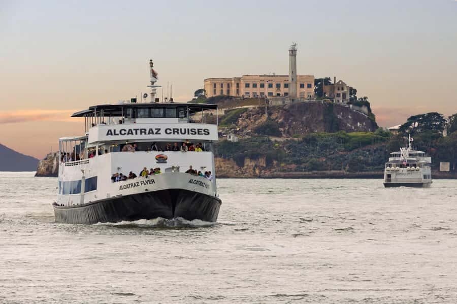 San Francisco: Muir Woods & Sausalito Tour w/Alcatraz Option - Alcatraz Island: official ferry plus the cellhouse audio tour
