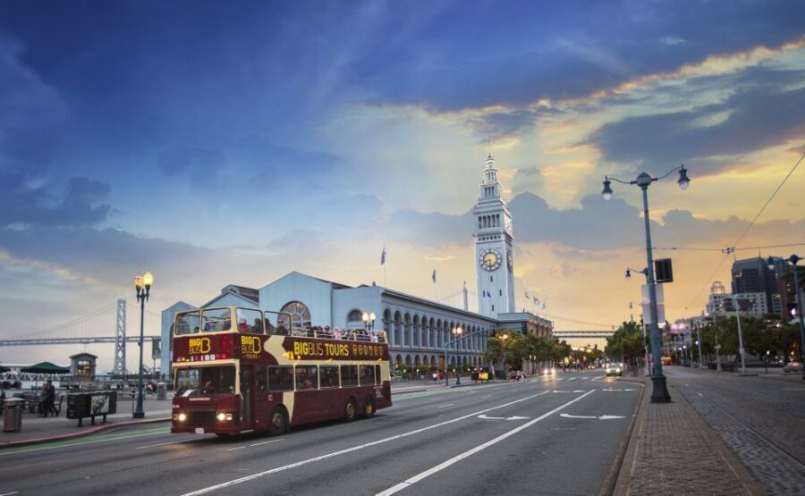 San Francisco: Panoramic Sunset Tour by Open-Top Bus - The vibe: an hour-long sunset tour that actually keeps moving