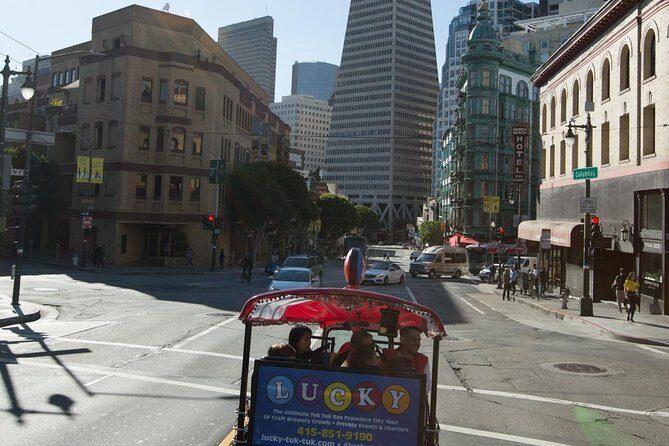 San Francisco Private Group City Tour - Lucky Tuk Tuk - Hyde Street Pier to the marina: waterfront views without the stress