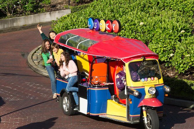 San Francisco Private Group City Tour - Lucky Tuk Tuk - Fort Point, Marina Green, and the bridge angles you actually need