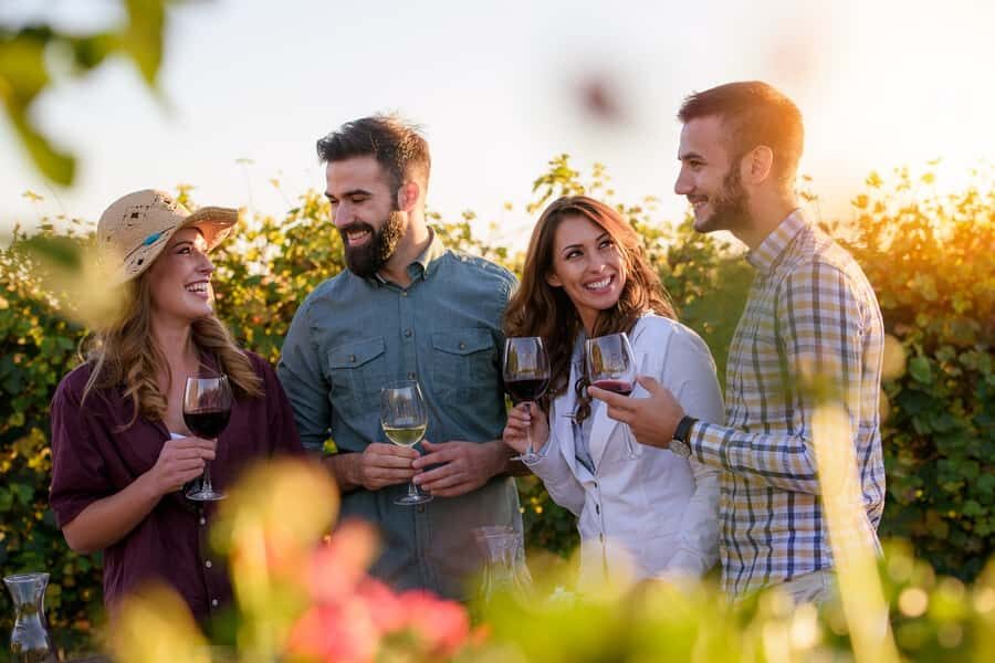 San Francisco: Redwood & Wine Country Tour with Lunch & Wine - From Hotel Pickup to the Wine Country Loop