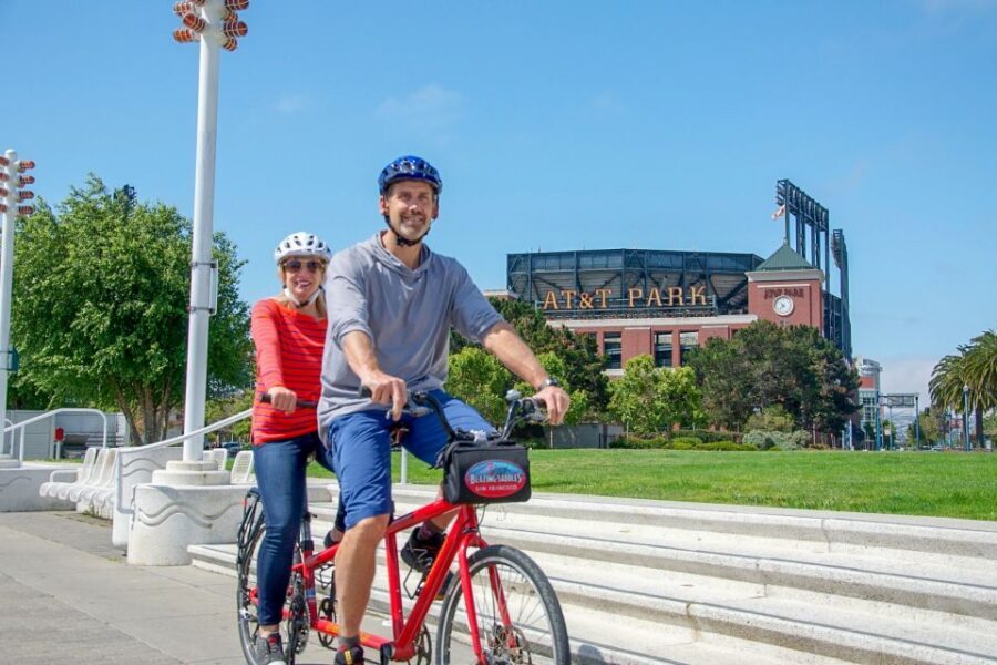 San Francisco Self-Guided Bike Rental - Tiburon Waterfront Finish (The Easy Town-Cycle Combo)
