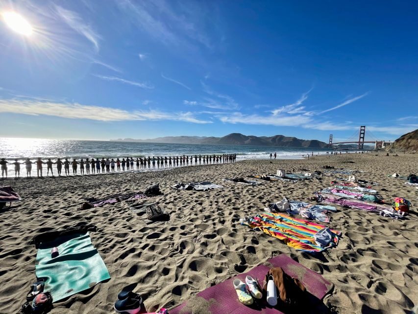 San Francisco: Silent Disco Yoga at Baker Beach - Key highlights at a glance