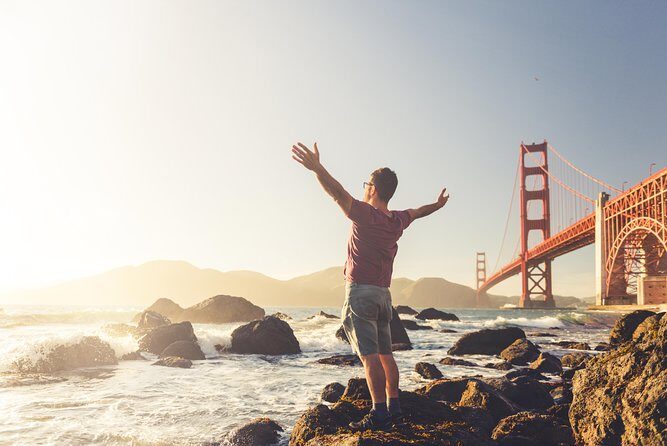 San Francisco Super Saver: Grand City Tour plus Muir Woods & Sausalito Day Trip - The photo-stop loop: Palace of Fine Arts, Lands End, Twin Peaks, and more
