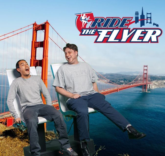 San Francisco: The Flyer - The flight: soar, drop, and glide over the big-name SF stops