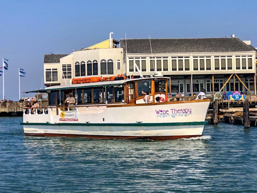 San Francisco: Wine Tasting on the Bay - First Stop: Pier 39 and the Bay Energy Right Away