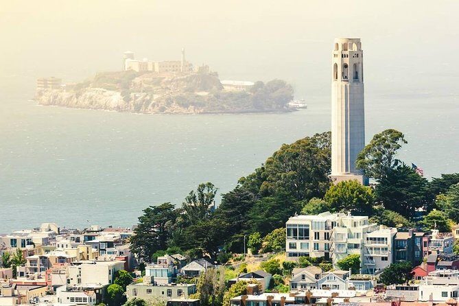 Skip The Bus: San Francisco By Luxury Van Tour - Fort Point: the pyramid building and the switch from bridge to beach