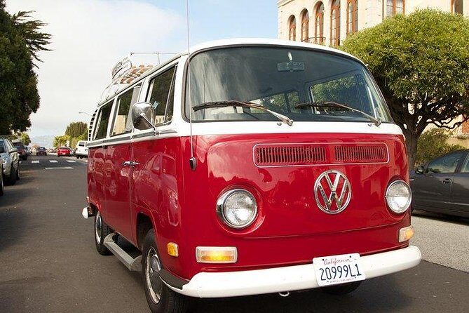 Vantigo - The Original San Francisco VW Bus Tour - Golden Gate Bridge: seeing it from the road, without the long ordeal